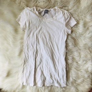 Bobi white short sleeve T-shirt